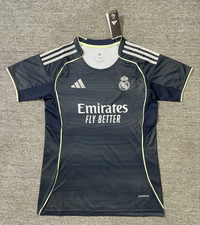 Real Madrid 25/26 Black Away Women Jersey