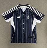 Real Madrid 25/26 Black Baseball Jersey