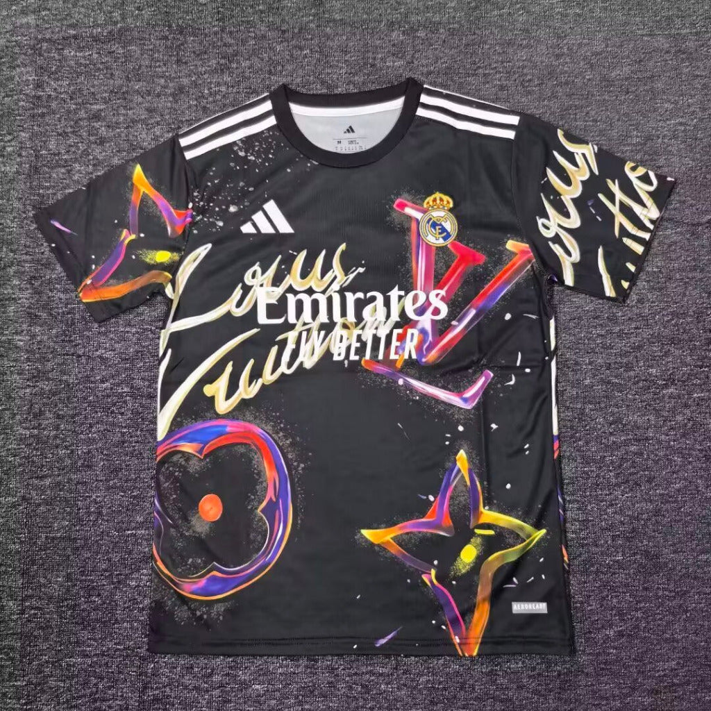 Real Madrid 25/26 Black Glow Special Edition Jersey - Concept Kits