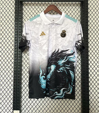 Real Madrid 25/26 Black Dragon Special Polo Jersey - Concept Kits