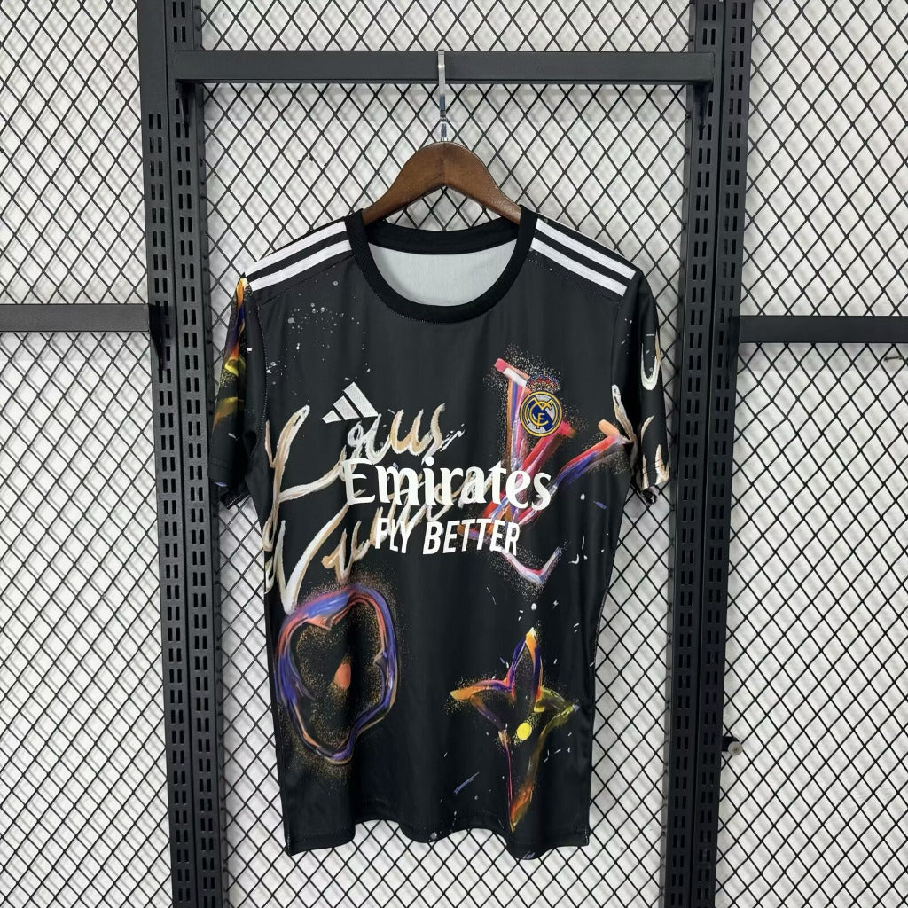 Real Madrid 25/26 Black Glow Special Edition Jersey - Concept Kits