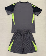 Real Madrid 25/26 Black Kids Goalkeeper Kit - Concept Kits