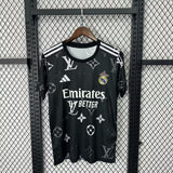 Real Madrid 25/26 Black LV Special Edition Jersey - Concept Kits