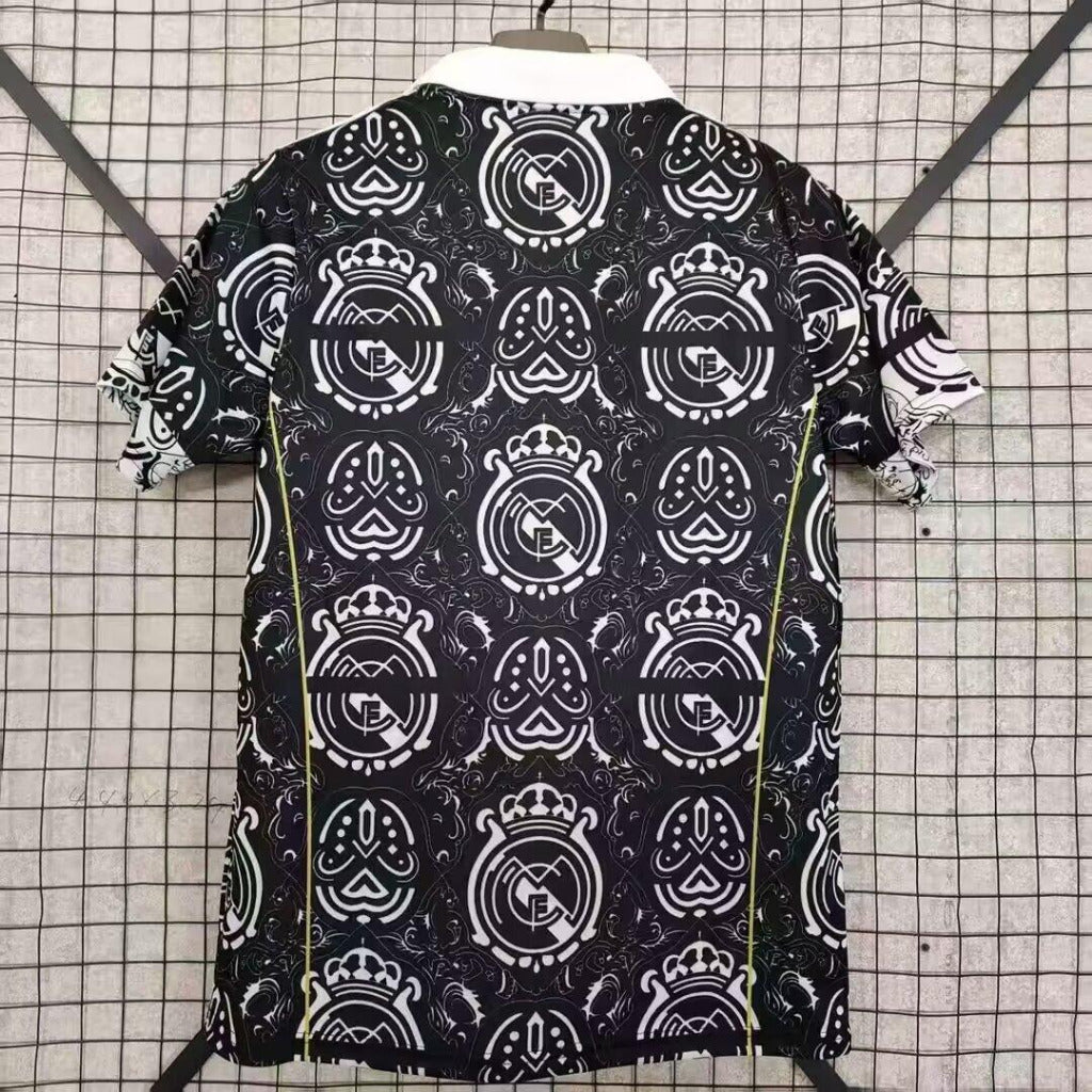 Real Madrid 25/26 Black Special Edition Polo Jersey - Concept Kits