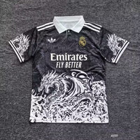 Real Madrid 25/26 Black/White Dragon Special Jersey - Concept Kits
