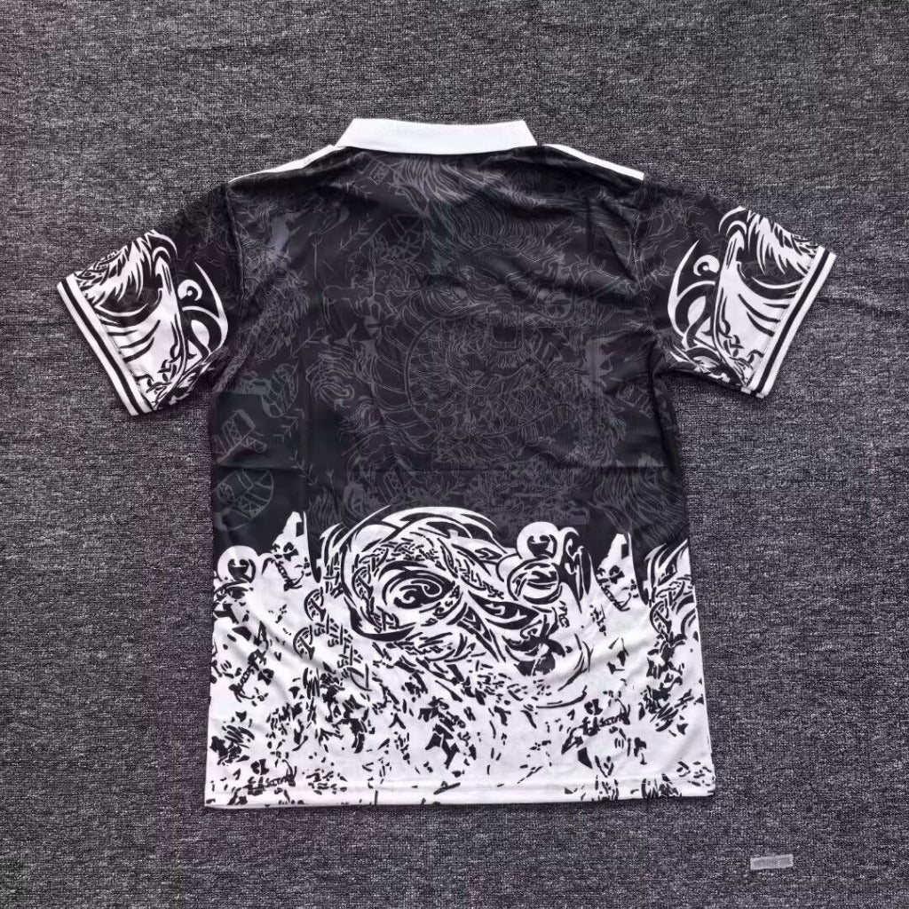 Real Madrid 25/26 Black/White Dragon Special Jersey - Concept Kits