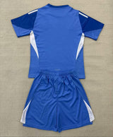 Real Madrid 25/26 Blue Home Goalkeeper Kids Kit - Concept Kits