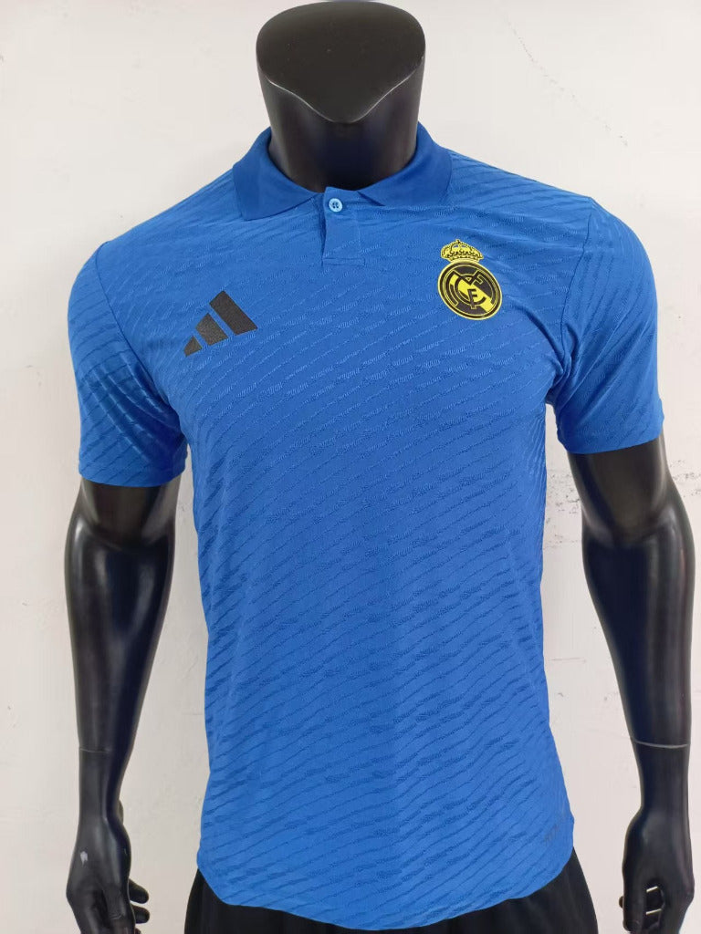 Real Madrid 25/26 Blue Pre-Match Player Version Shirt
