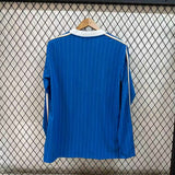 Real Madrid 25/26 Blue Retro Third Long Sleeve Jersey