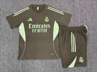 Real Madrid 25/26 Brown/Green Kids Jersey Set
