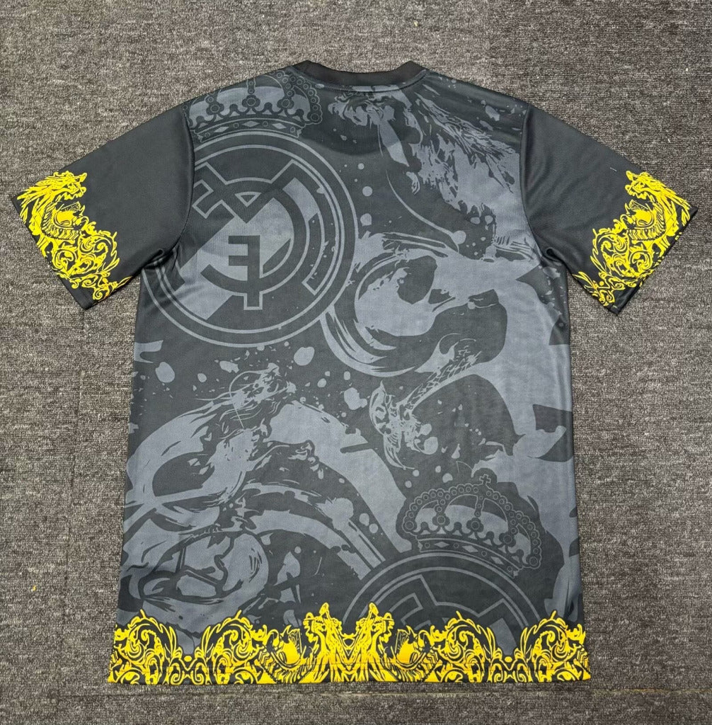 Real Madrid 25/26 Gold Dragon Special Edition Jersey - Concept Kits