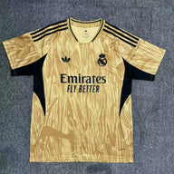 Real Madrid 25/26 Gold Home Training Jersey - Concept Kits