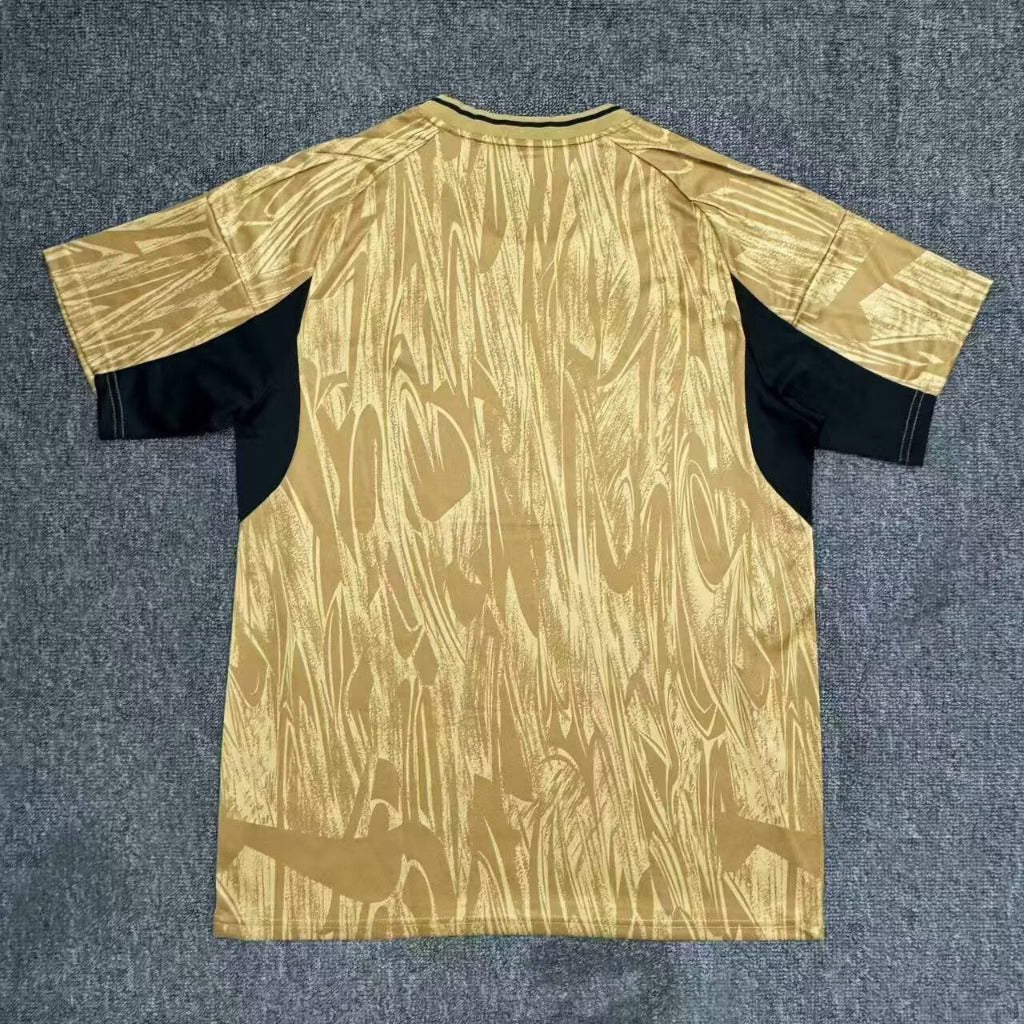 Real Madrid 25/26 Gold Home Training Jersey - Concept Kits