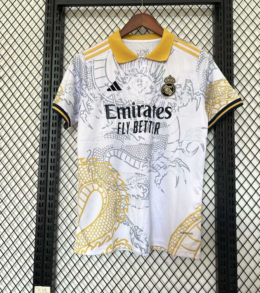 Real Madrid 25/26 Golden Dragon Special Polo Jersey - Concept Kits