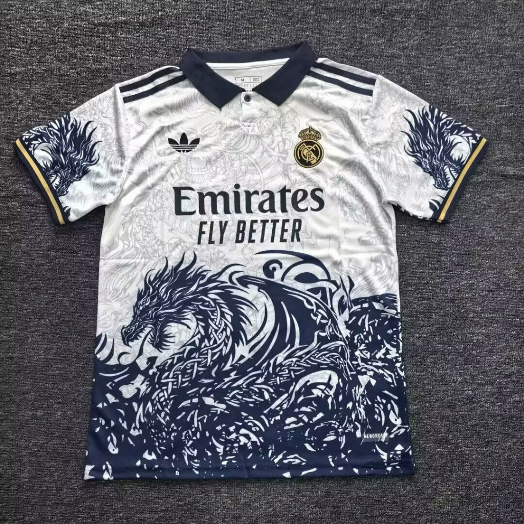 Real Madrid 25/26 Navy/White Dragon Special Jersey - Concept Kits