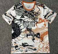 Real Madrid 25/26 Orange/Black Dragon Special Edition Jersey - Concept Kits