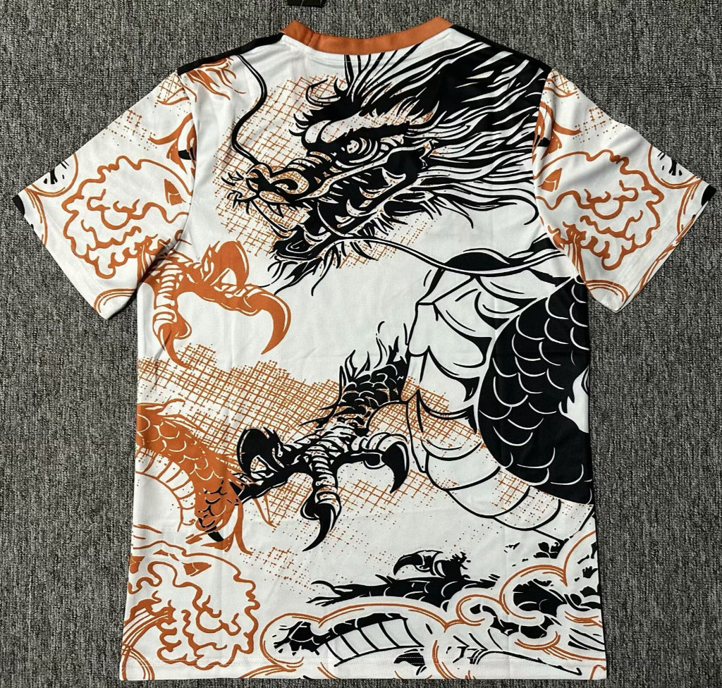 Real Madrid 25/26 Orange/Black Dragon Special Edition Jersey - Concept Kits