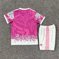 Real Madrid 25/26 Pink Dragon Special Edition Kids Jersey Set