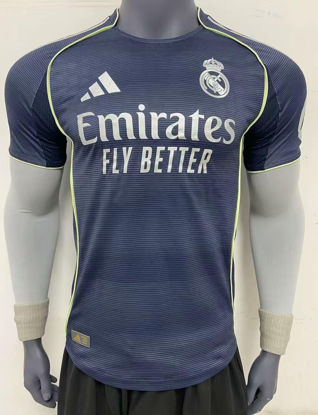 Real Madrid 25/26 Player Version Away Jersey