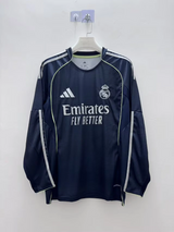 Real Madrid 25/26 Player Version Away Long Sleeve Jersey - Concept Kits