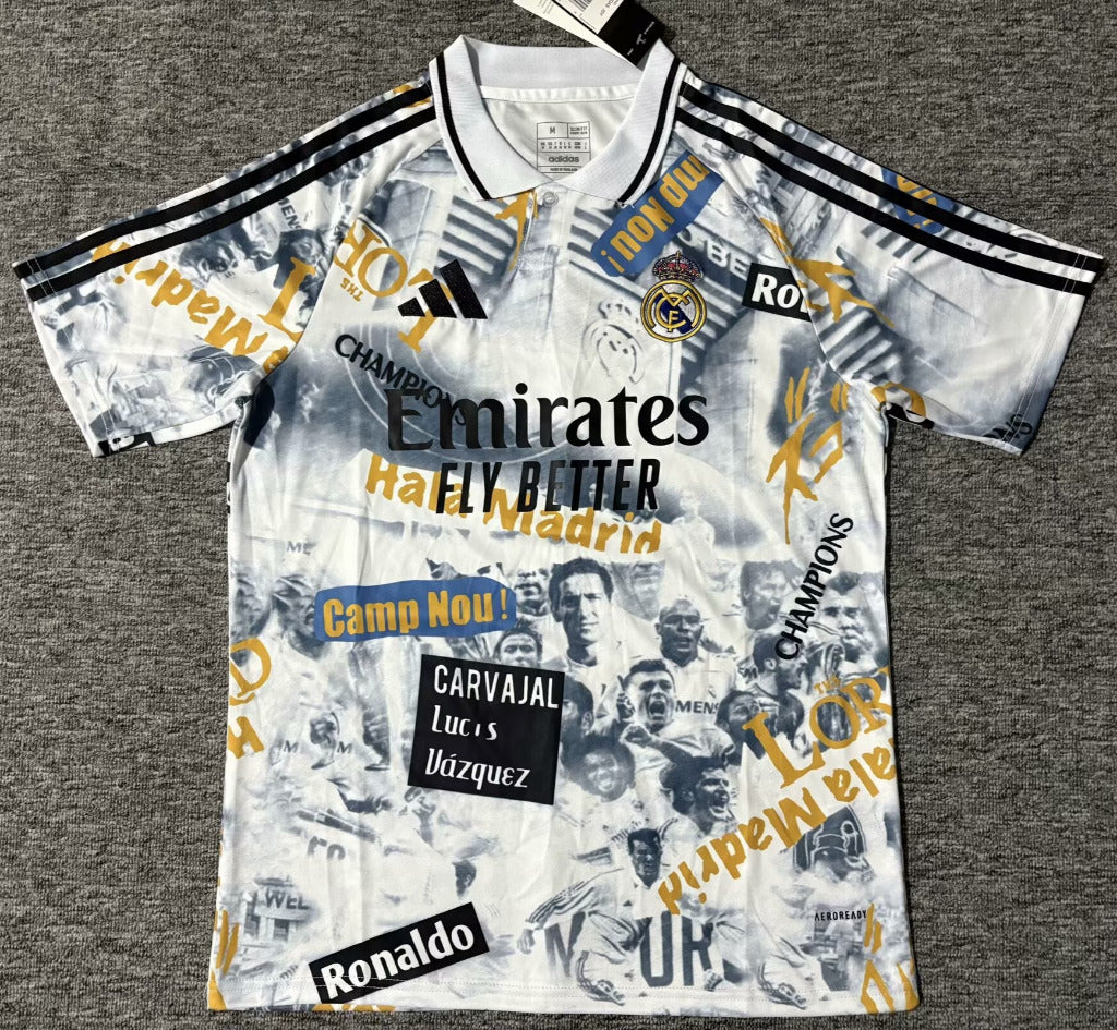 Real Madrid 25/26 Polo Concept Version Special Jersey - Concept Kits