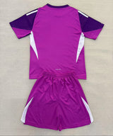 Real Madrid 25/26 Purple Home Goalkeeper Kids Kit - Concept Kits