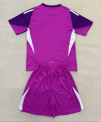 Real Madrid 25/26 Purple Home Goalkeeper Kids Kit - Concept Kits
