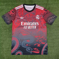 Real Madrid 25/26 Red Dragon Special Training Jersey - Concept Kits