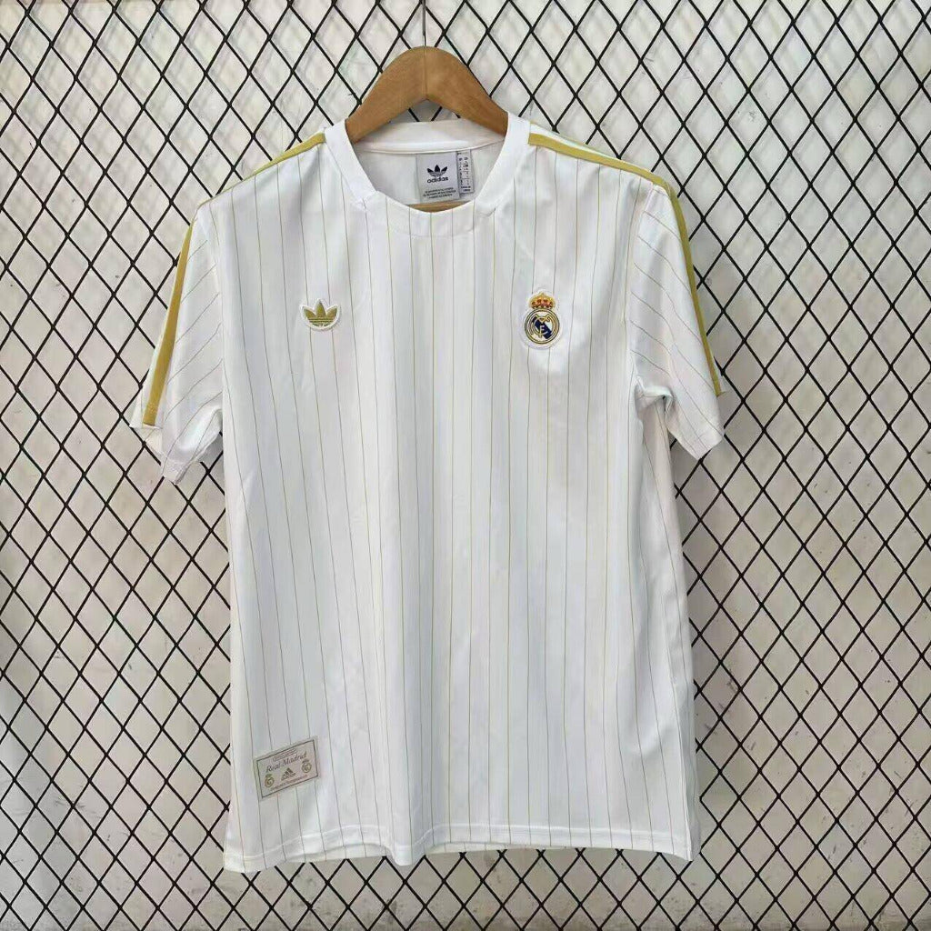 Real Madrid 25/26 Retro Style White Soccer Jersey