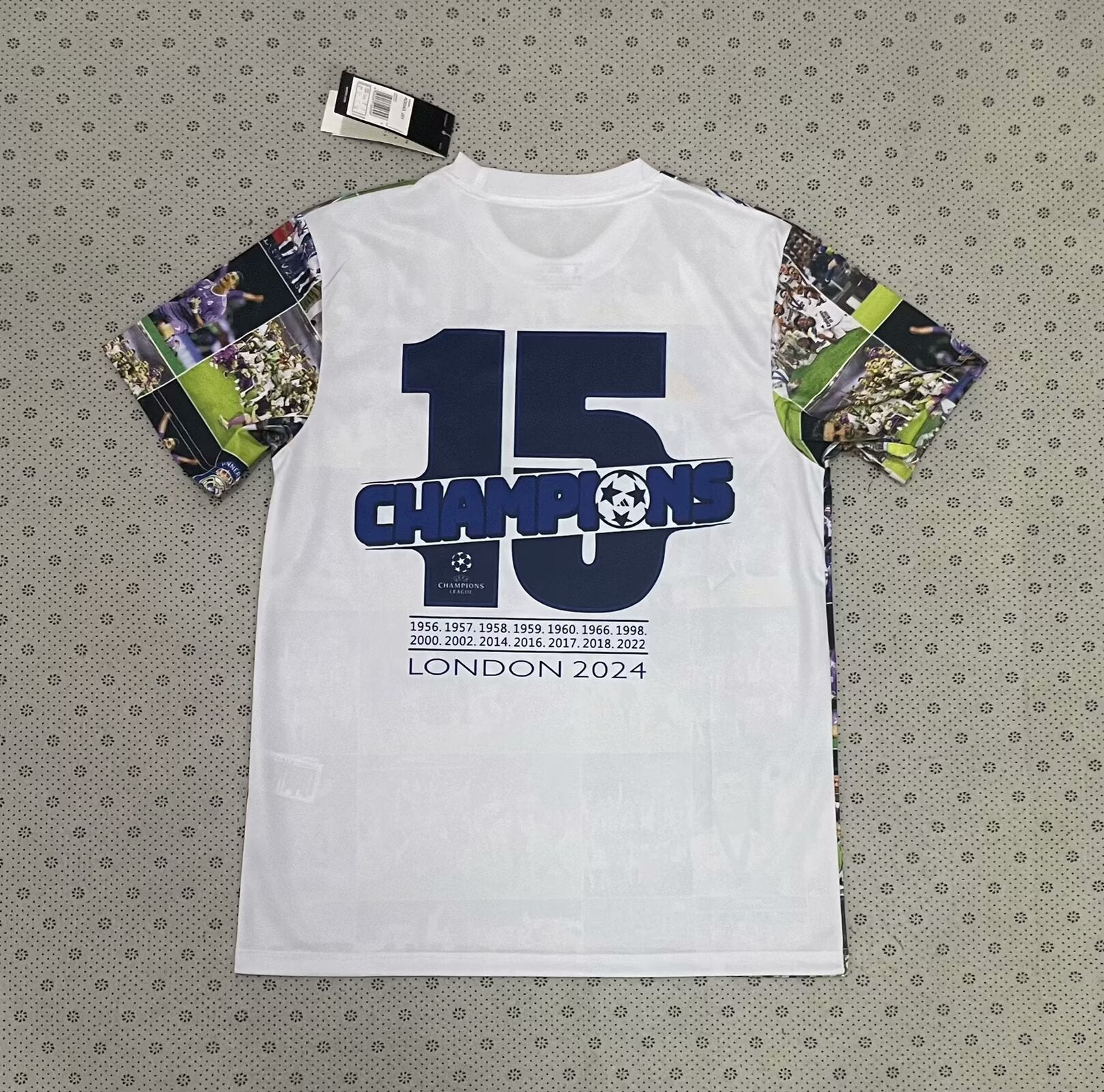 Real Madrid 25/26 Ronaldo Champions Fan Version Jersey