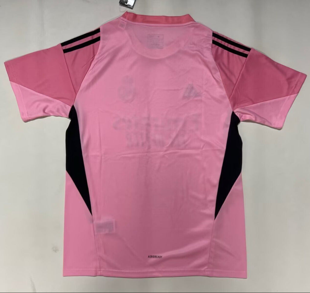 Real Madrid 25/26 Spring Pink Goalkeeper Away Jersey