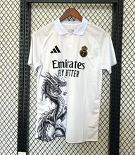 Real Madrid 25/26 White/Black Dragon Jersey - Concept Kits