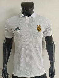 Real Madrid 25/26 White Pre-Match Player Version Shirt