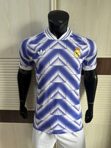 Real Madrid 25/26 White/Purple Retro Style Player Jersey