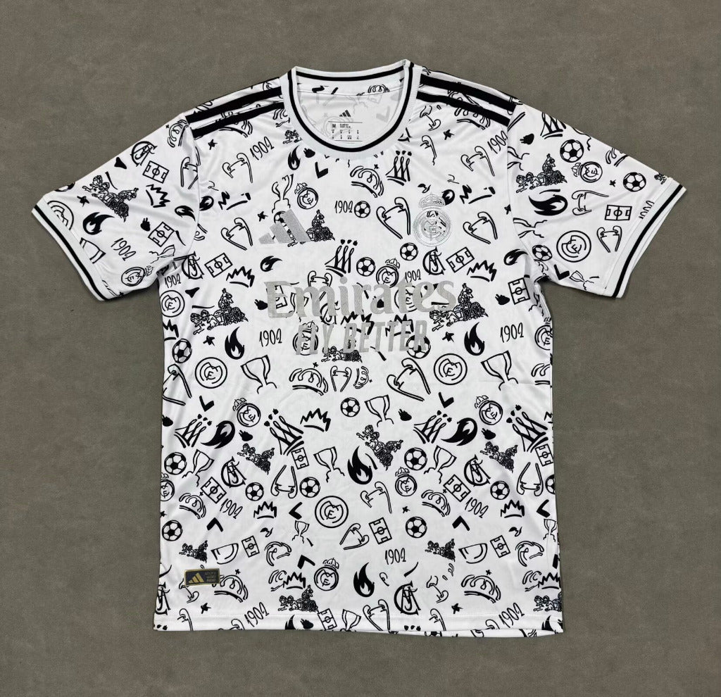 Real Madrid 25/26 White Special Edition Training Jersey