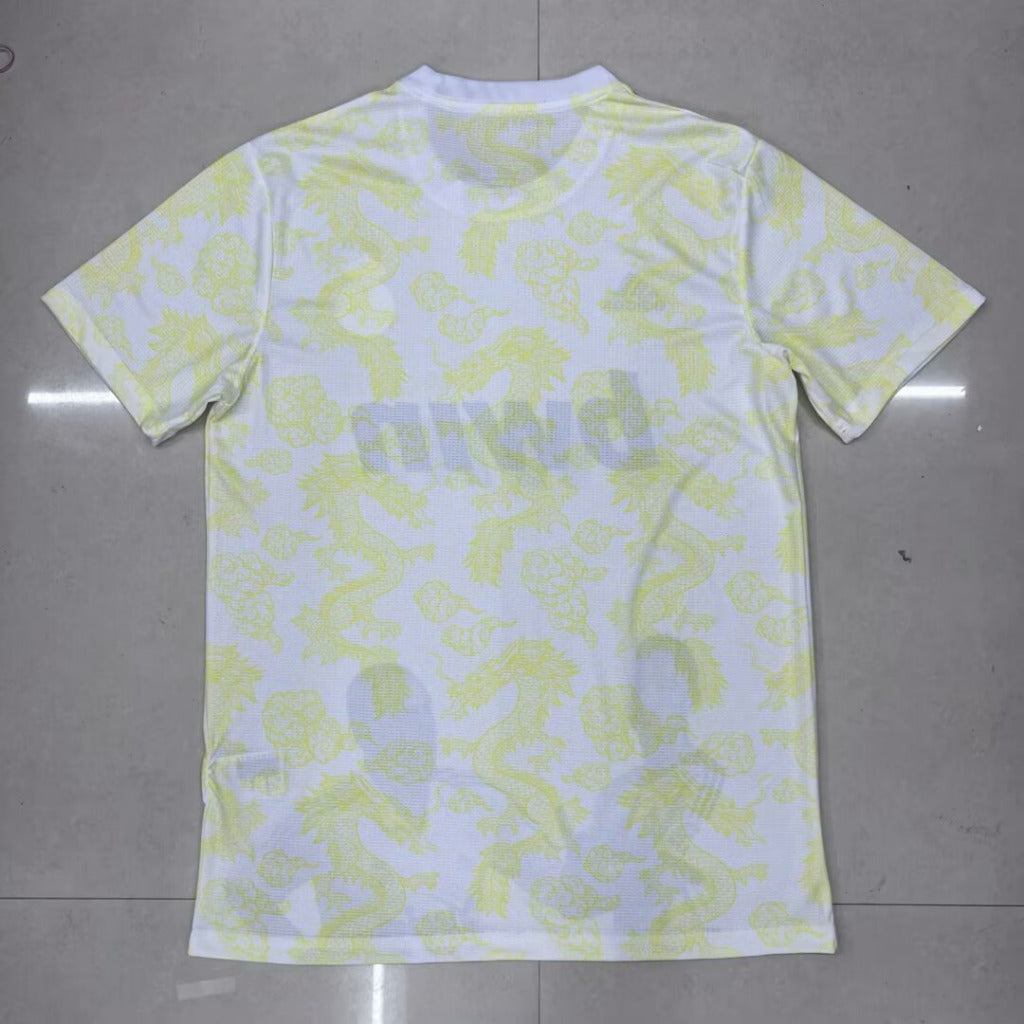 Real Madrid 25/26 White Yellow Special Edition Jersey - Concept Kits