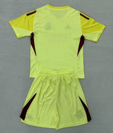 Real Madrid 25/26 Yellow Kids Goalkeeper Kit - Concept Kits