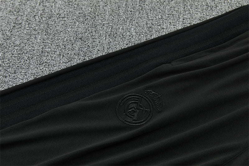 Real Madrid 26/27 All-Black Training Tracksuit Set
