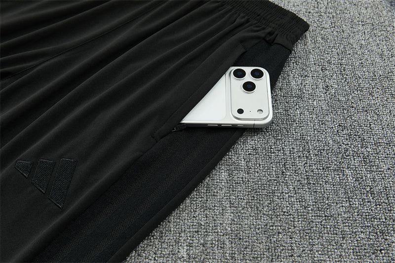 Real Madrid 26/27 All-Black Training Tracksuit Set