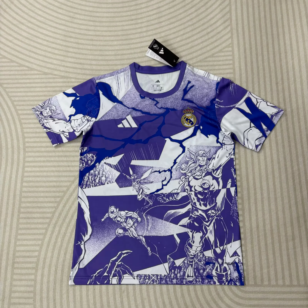 Real Madrid 26/27 Avengers Purple Pre-Match Jersey