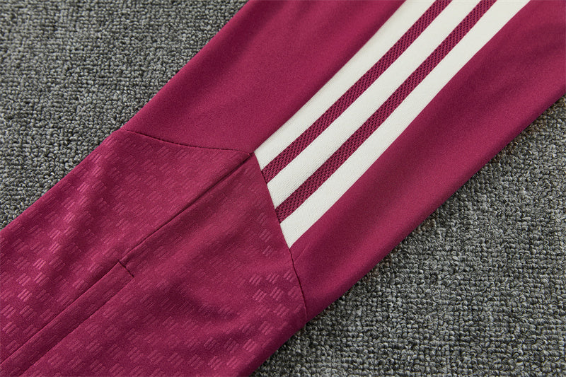 Real Madrid 26/27 Beige and Fuchsia/Pink Training Tracksuit Set