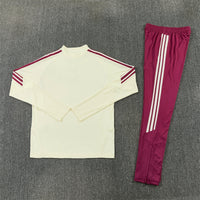 Real Madrid 26/27 Beige and Fuchsia/Pink Training Tracksuit Set