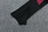 Real Madrid 26/27 Black with Fuchsia Training Tracksuit Set