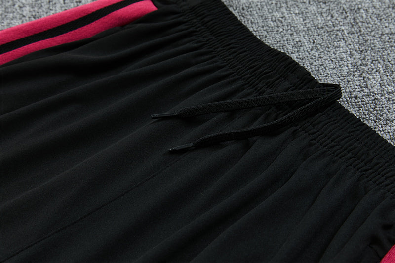 Real Madrid 26/27 Black with Fuchsia Training Tracksuit Set