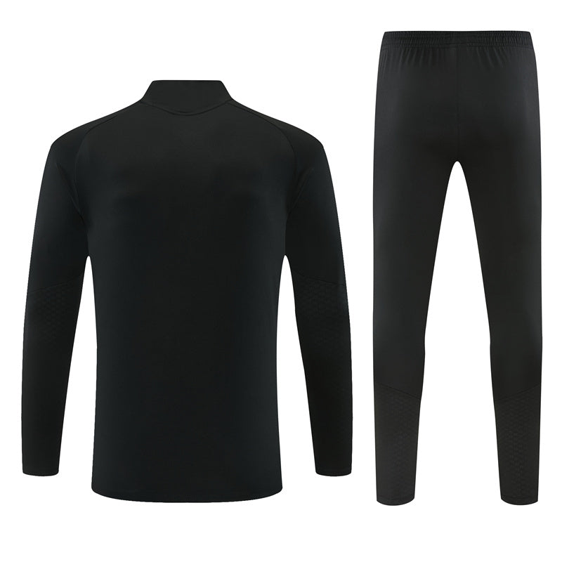 Real Madrid 26/27 Black with Fuchsia Training Tracksuit Set