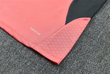 Real Madrid 26/27 Coral Pink/Dark Gray Tracksuit Set