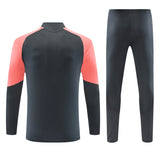 Real Madrid 26/27 Dark Gray/Coral Pink/White Tracksuit Set