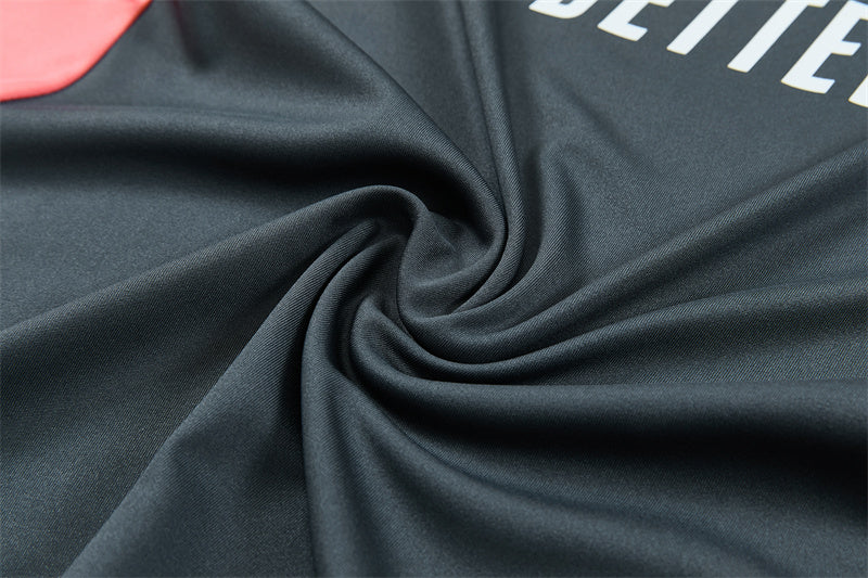 Real Madrid 26/27 Dark Gray/Coral Pink/White Tracksuit Set