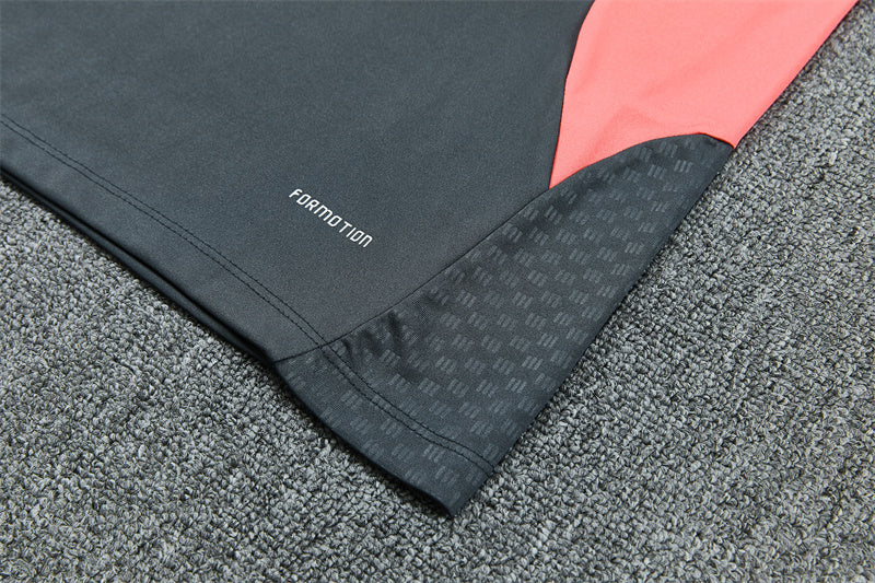 Real Madrid 26/27 Dark Gray/Coral Pink/White Tracksuit Set