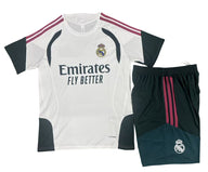 Real Madrid 26/27 Dark Gray/White/Maroon Kids Jersey Set
